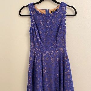 Blue Lace Dress